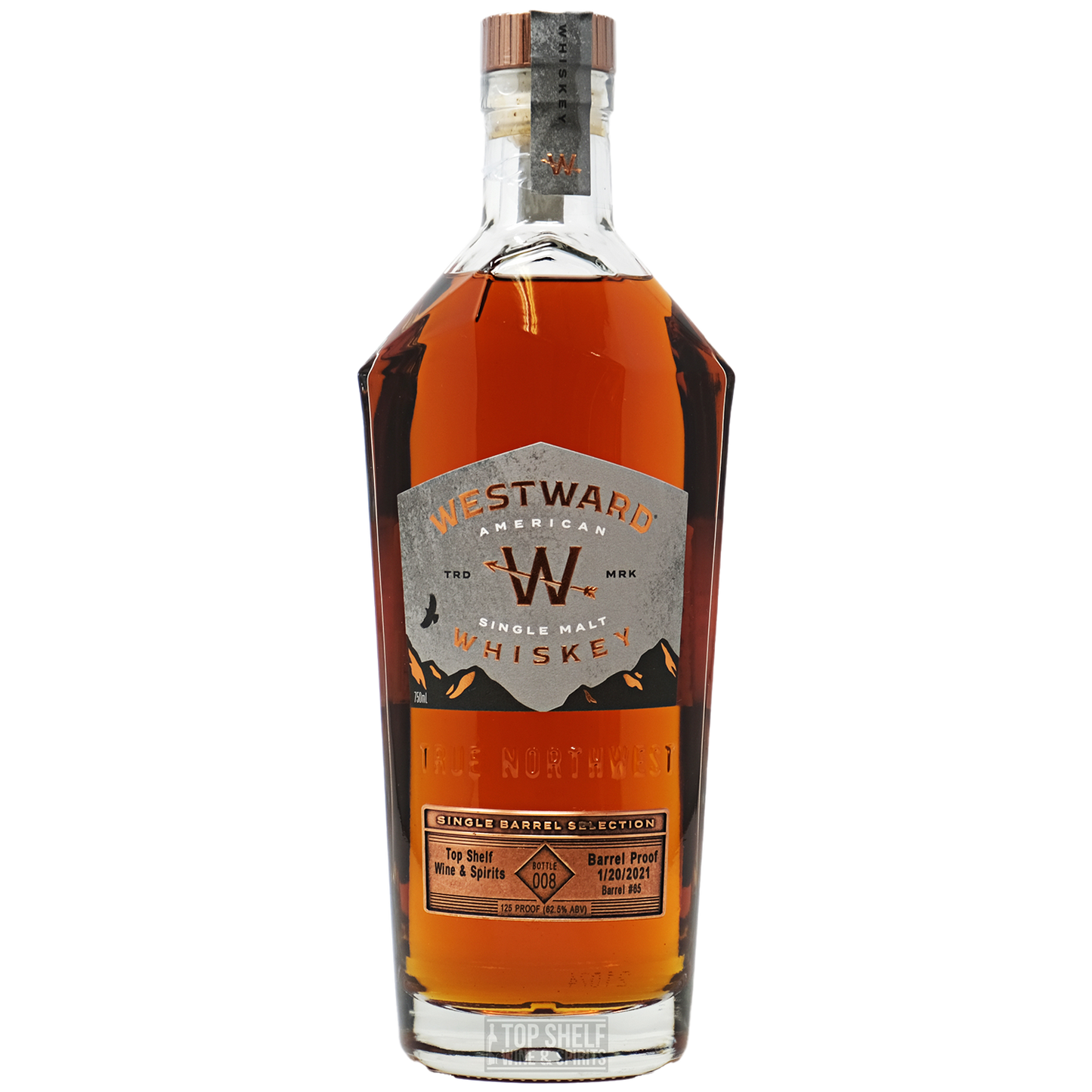 Westward Cask Strength Single Barrel American Single Malt (Private Selection)