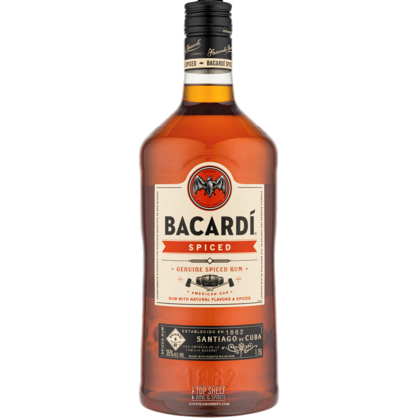 BacardÃ­ Spiced Rum 1.75L