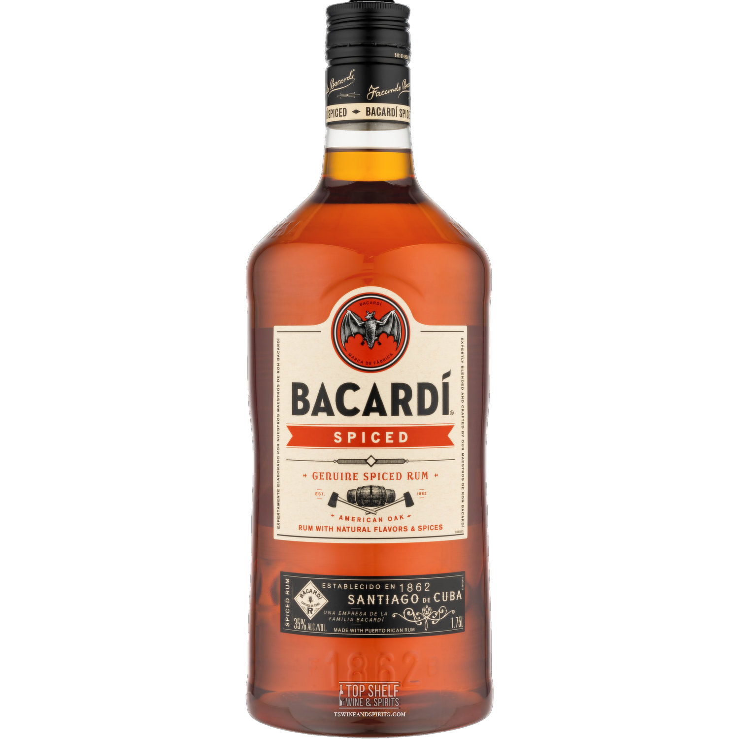 BacardÃ­ Spiced Rum 1.75L