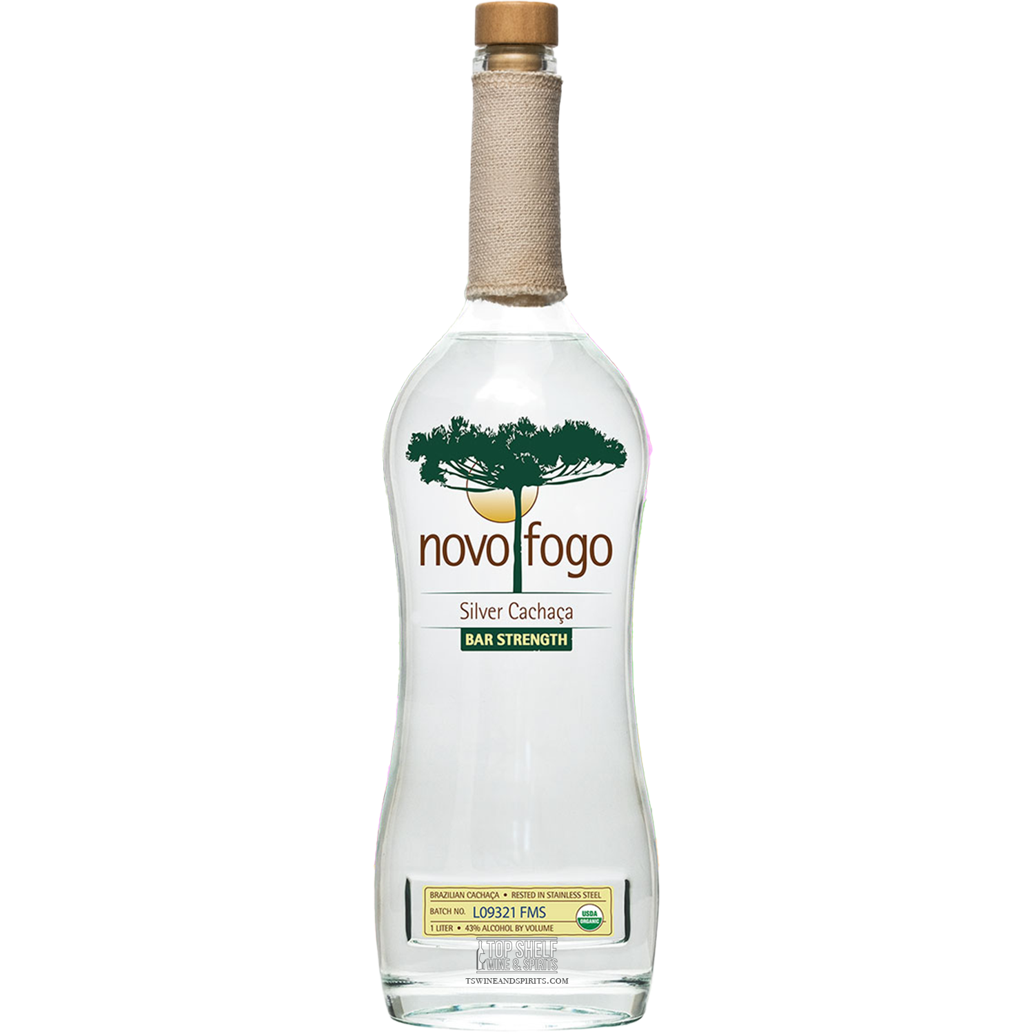 Novo Fogo Bar Strength Silver CachaÃ§a 1L