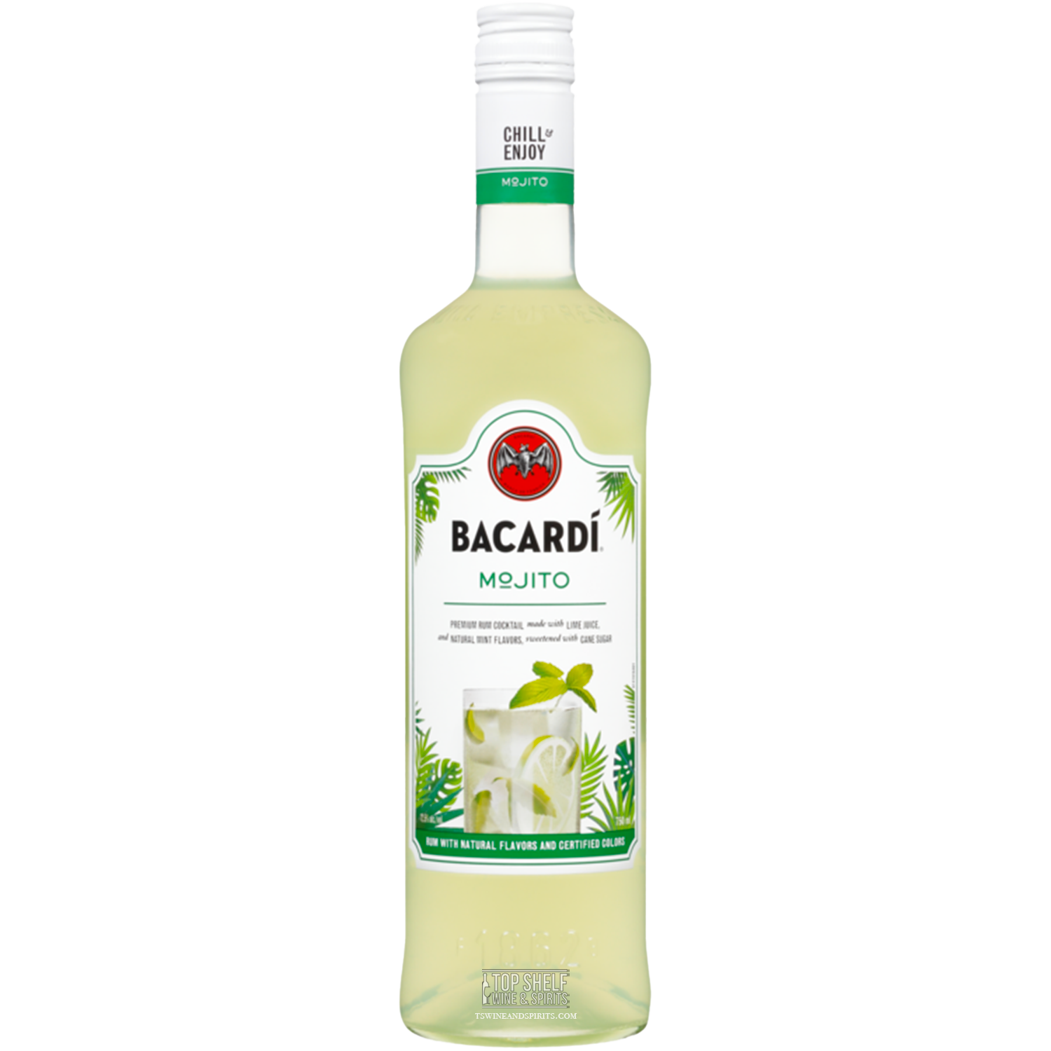 BacardÃ­ Mojito Rum Cocktail (Ready to Serve)