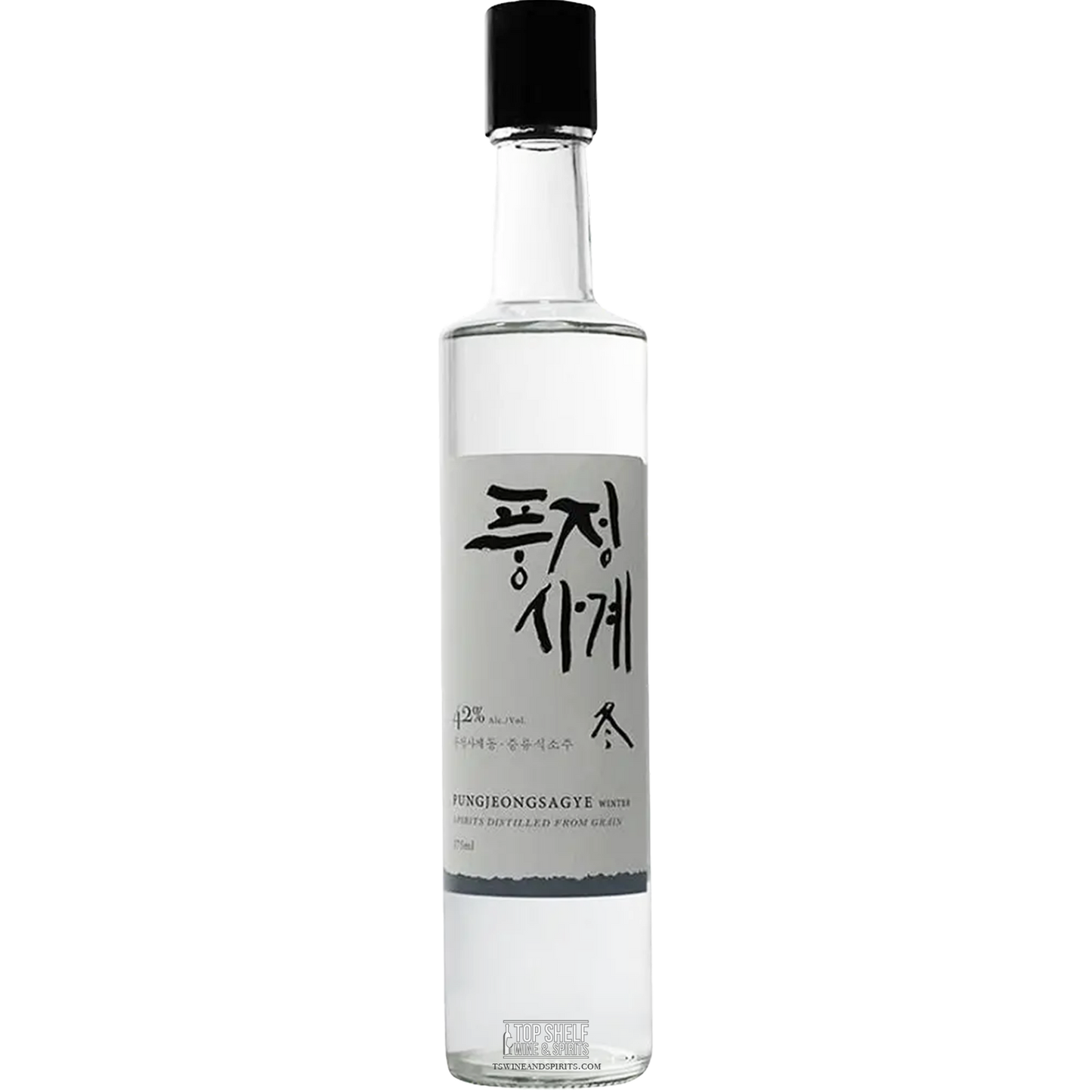 Pungjeong Sagye Winter Gray Soju 375mL