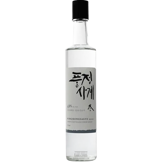 Pungjeong Sagye Winter Gray Soju 375mL