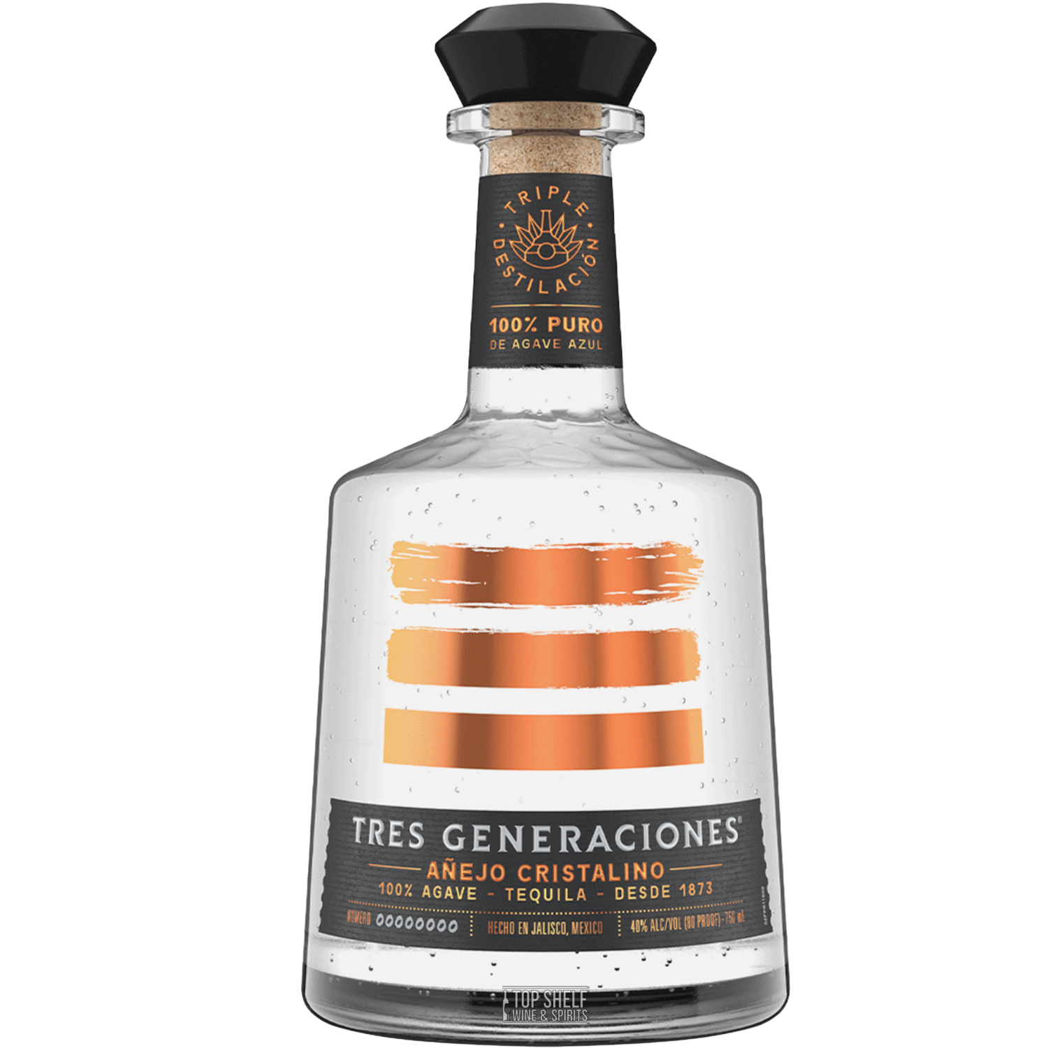 Tres Generaciones AÃ±ejo Cristalino Tequila