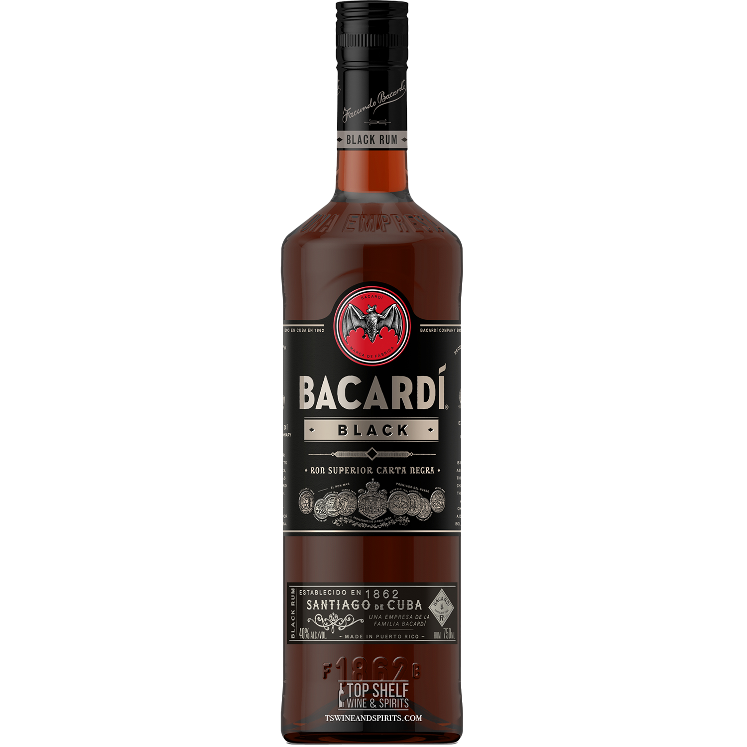 BacardÃ­ Black Rum