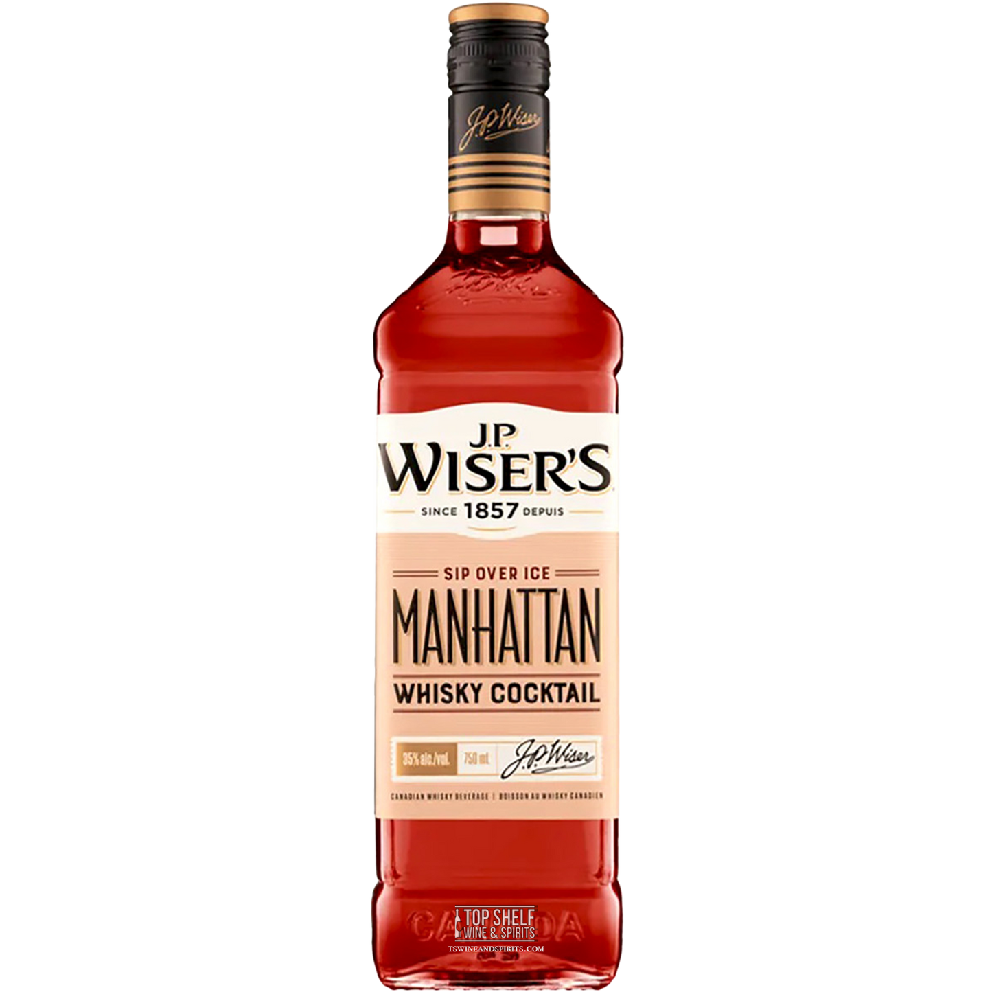 JP Wiser's Manhattan Cocktail