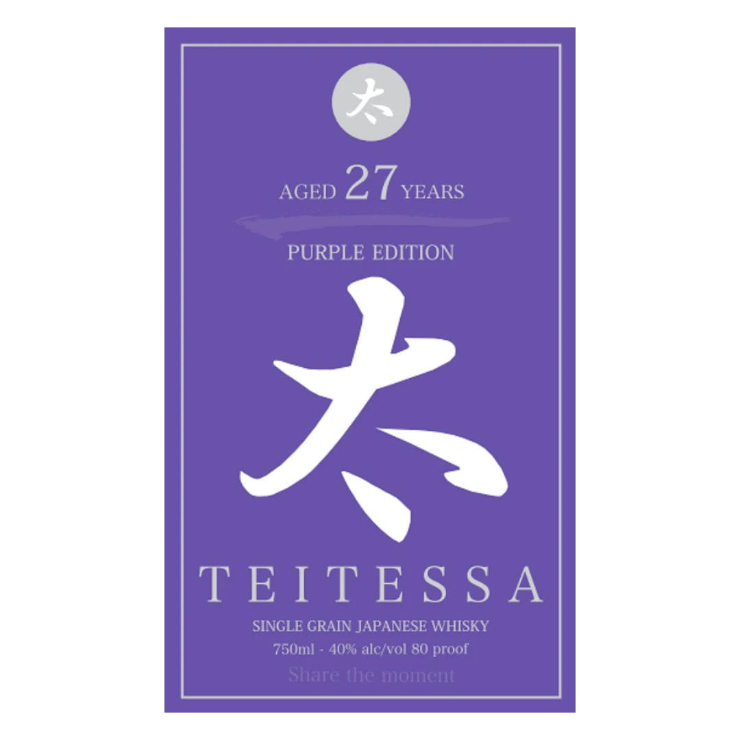 Teitessa 27 Year Old Purple Edition Japanese Whisky 750ml