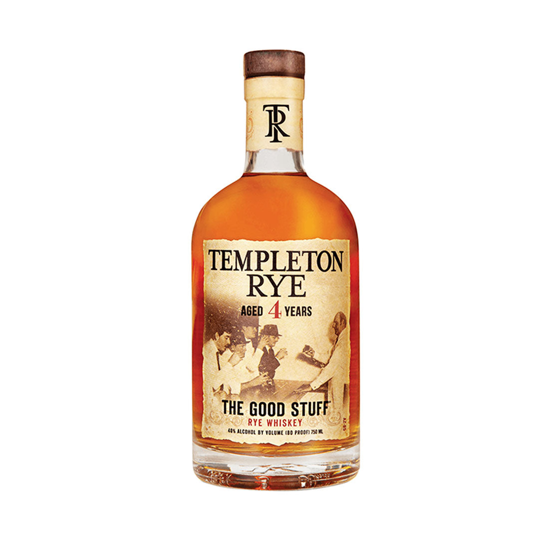 Templeton Rye 4 Year Old Whiskey 750ml