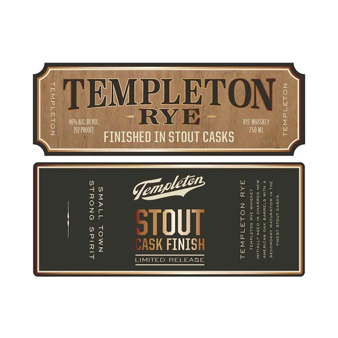Templeton Rye Stout Cask Finish 750ml