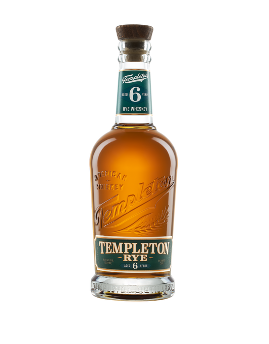 TEMPLETON 6 YEAR RYE WHISKEY 750 ML