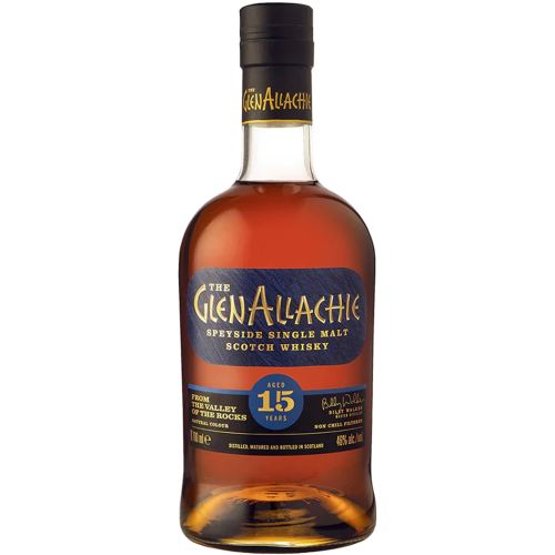 The GlenAllachie 15 Year Old Single Malt Scotch Whisky (700mL)