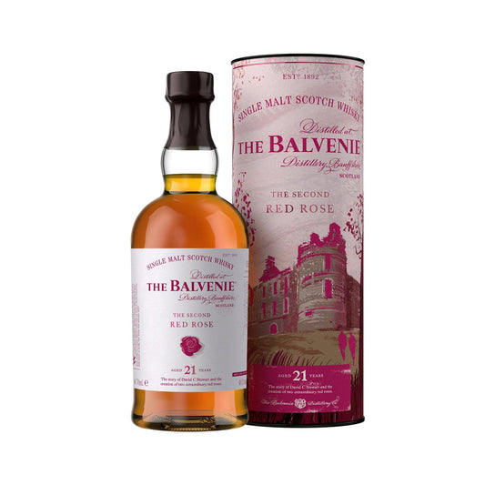 The Balvenie 21 Year Old The Second Red Rose 750ml