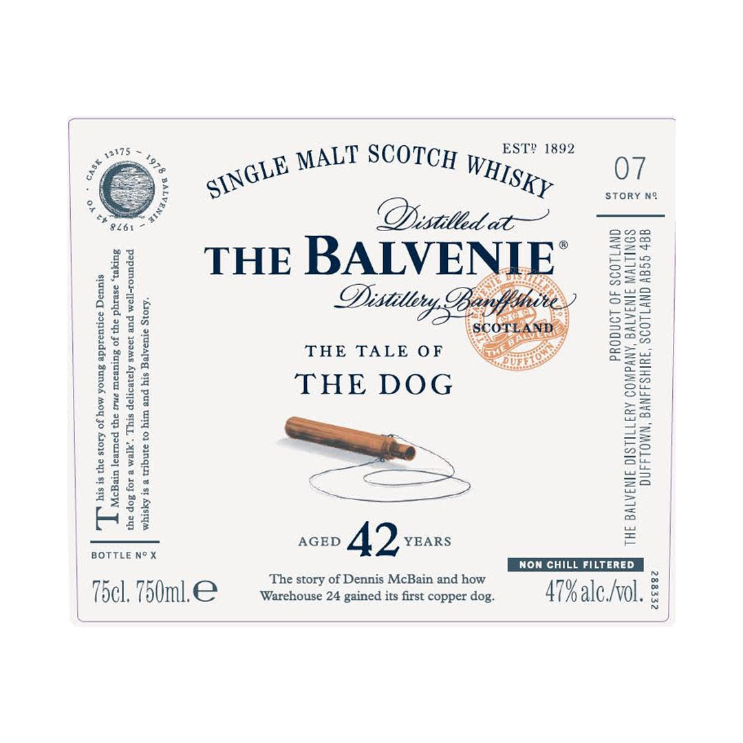 The Balvenie 42 Years Old The Tale Of The Dog 750ml