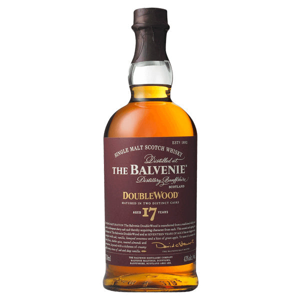 The Balvenie Doublewood Single Malt Scotch Whiskey 17 Year 750ml
