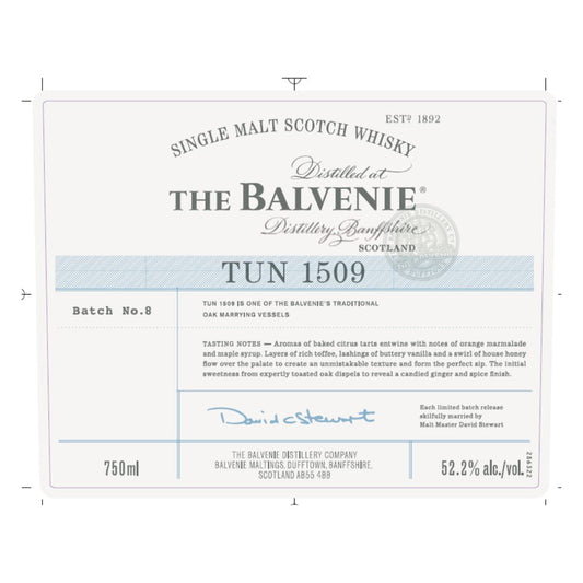 The Balvenie Tun 1509 Batch 8 750ml