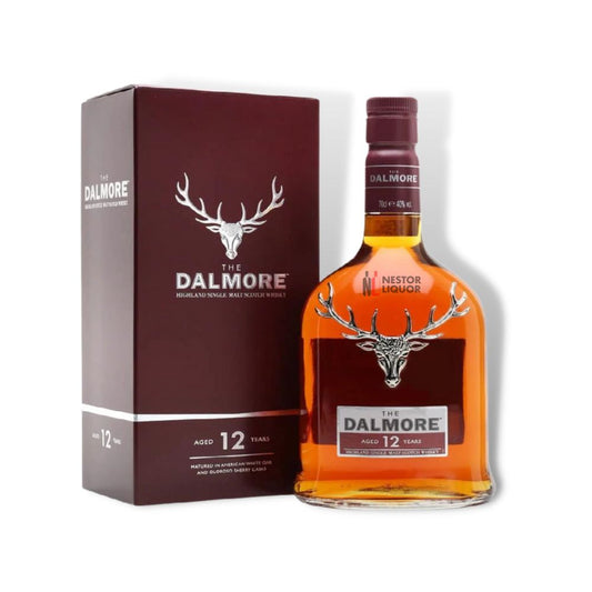 The Dalmore 12 Year Old Single Malt Scotch Whisky 750ml