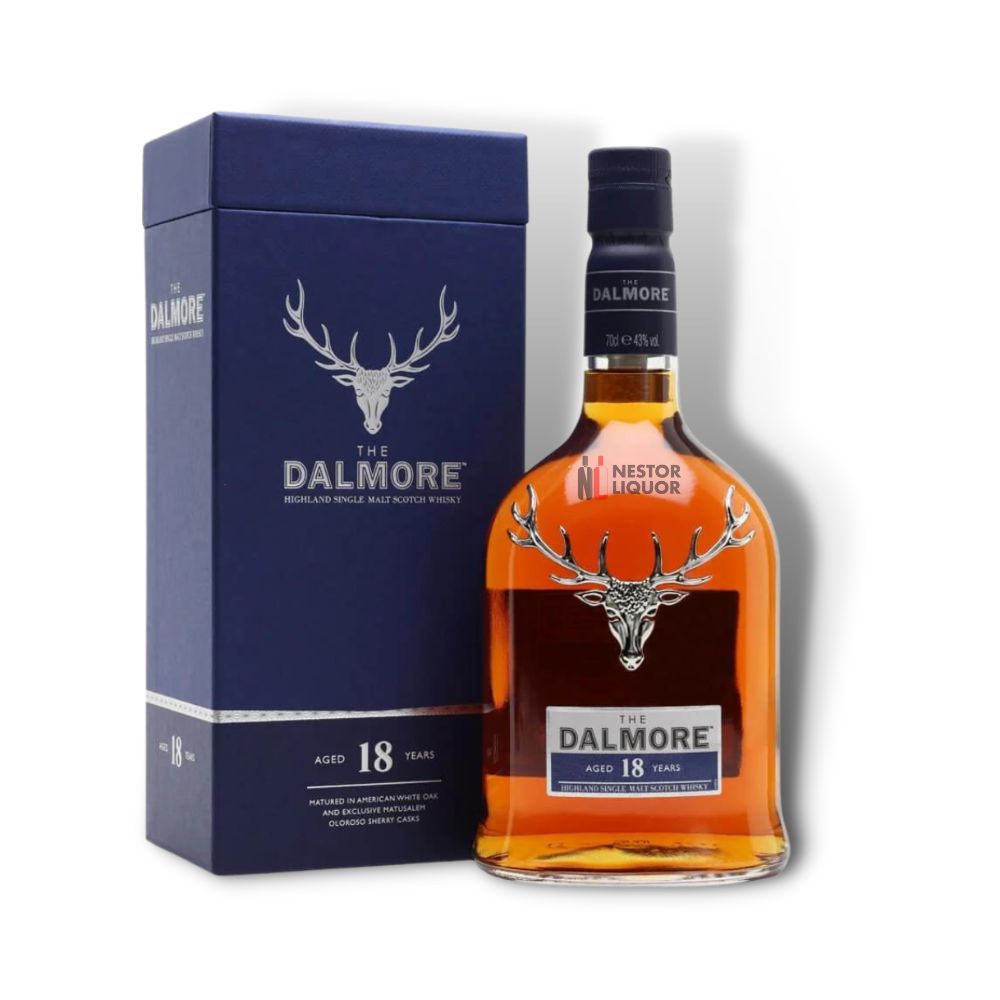 The Dalmore 18 Year Old Single Malt Scotch Whisky 750ml