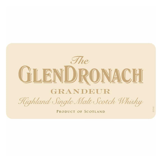 The Glendronach Grandeur 29 Years Old Batch Number 012 750ml