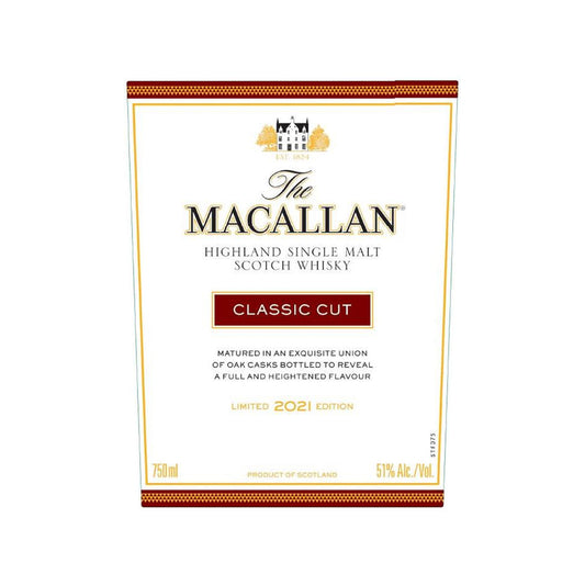 The Macallan Classic Cut 2021 Edition 750ml