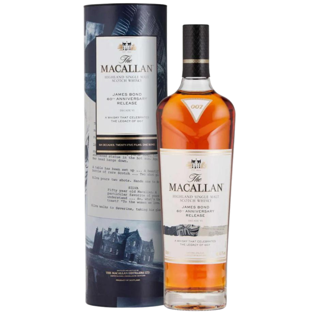 The Macallan James Bond 60th Anniversary Release Decade VI