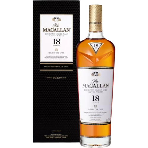 The Macallan 18 Year Old Sherry Oak 2023 Release