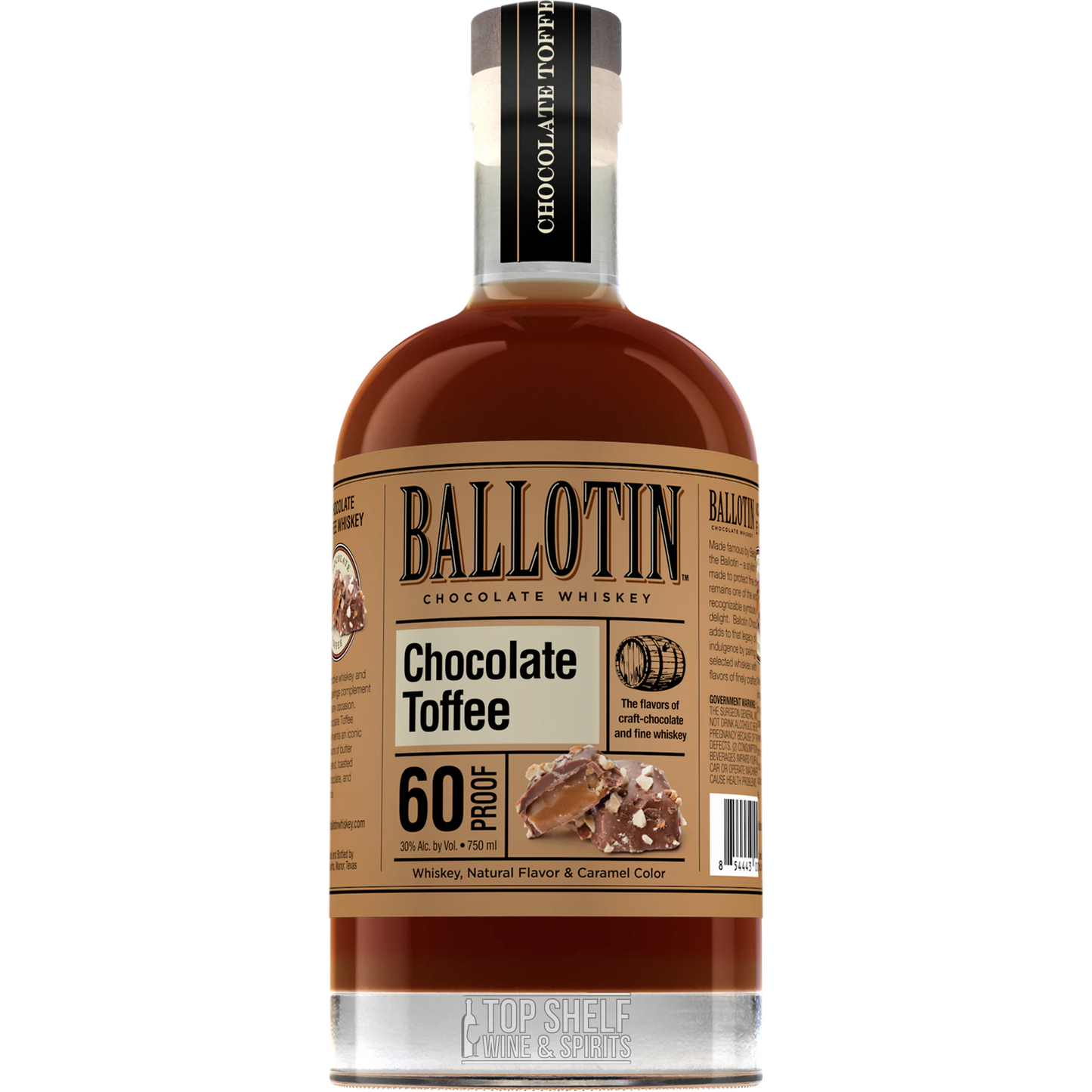 Ballotin Chocolate Toffee Flavored Whiskey