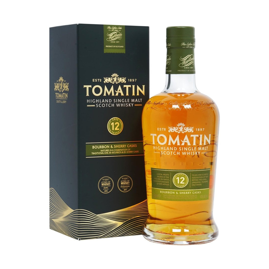 Tomatin 12 Year Old Single Malt 750ml