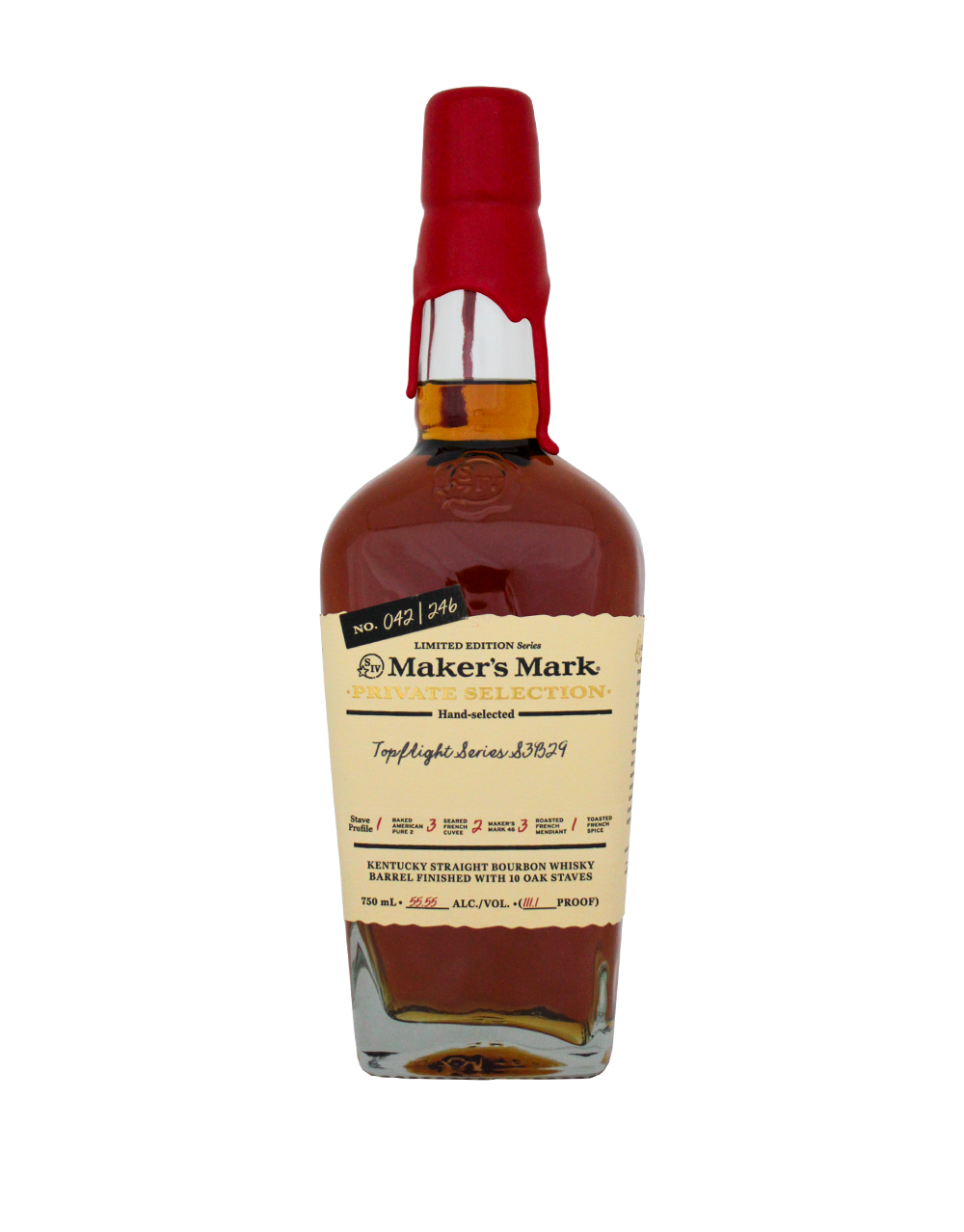 MAKER'S MARK PRIVATE SELECTION KENTUCKY BOURBON WHISKY S3B29 750 ML