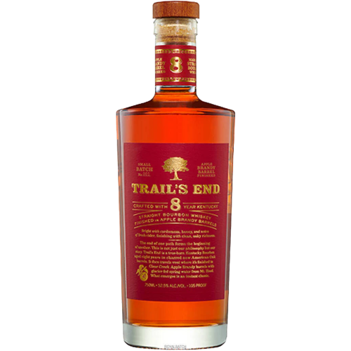 Trail's End Apple Brandy Barrel Finished 8 Year Old Kentucky Straight Bourbon Whiskey