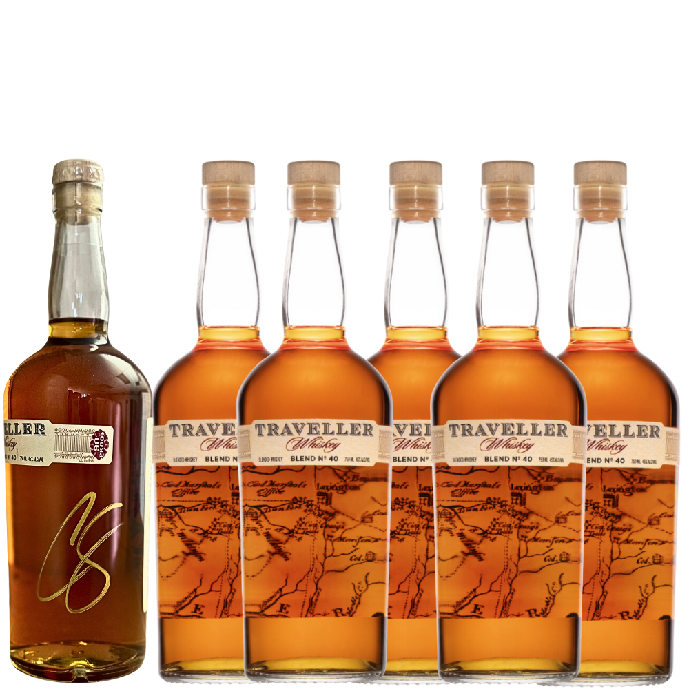 Traveller Whiskey Chris Stapleton Autographed Bottle Bundle