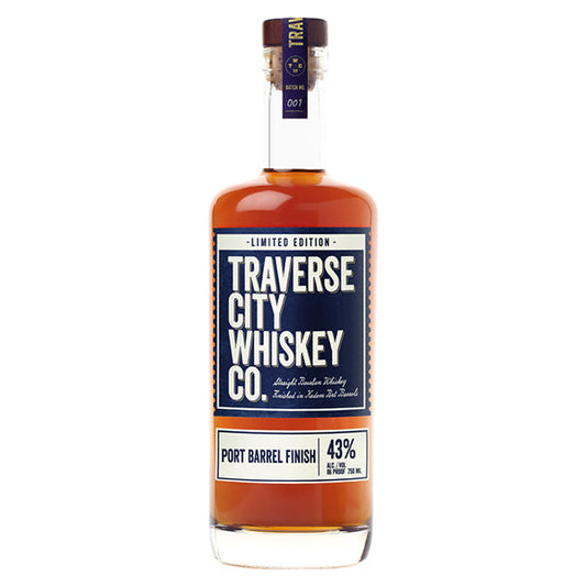 Traverse City Straight Bourbon Port Finish 86 PF 750ml