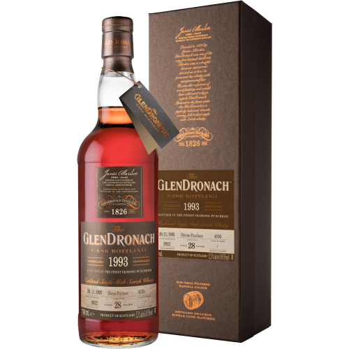 The GlenDronach 28 Year Old 1993 Cask #4195 Single Malt Scotch Whisky (700mL)