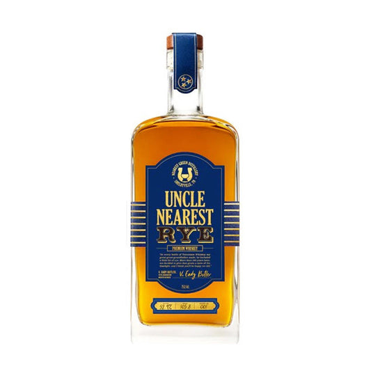 Uncle Nearest Single Barrel Rye Whiskey 750ml