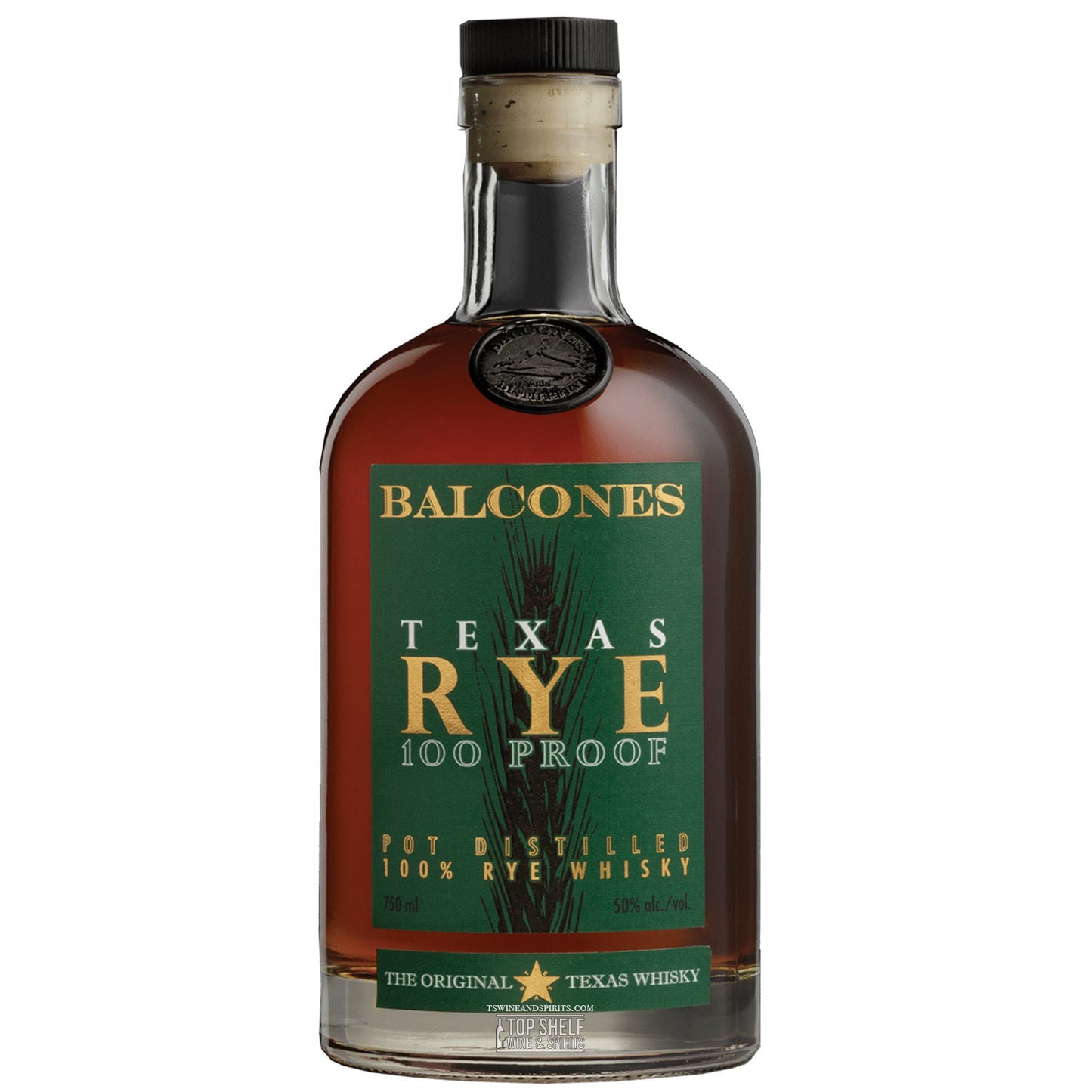 Balcones Texas Rye 100 Proof