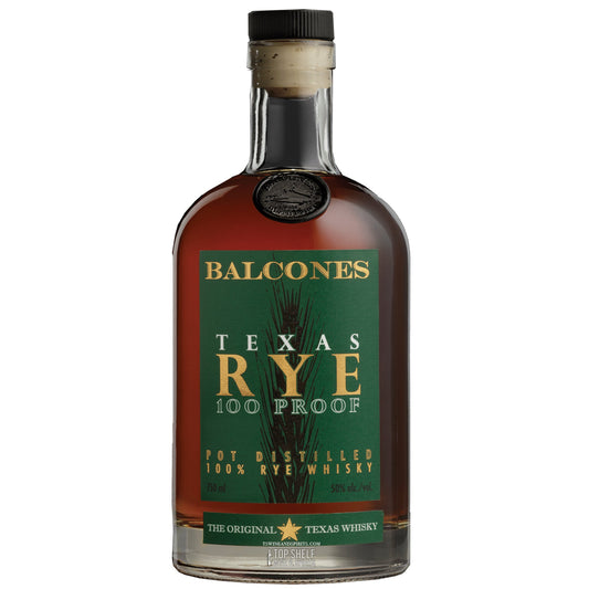 Balcones Texas Rye 100 Proof