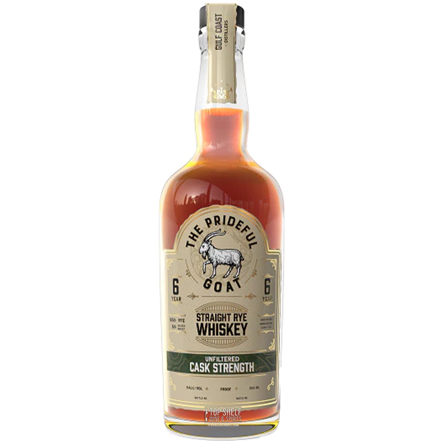 The Prideful Goat 6-Year Straight Rye Whiskey