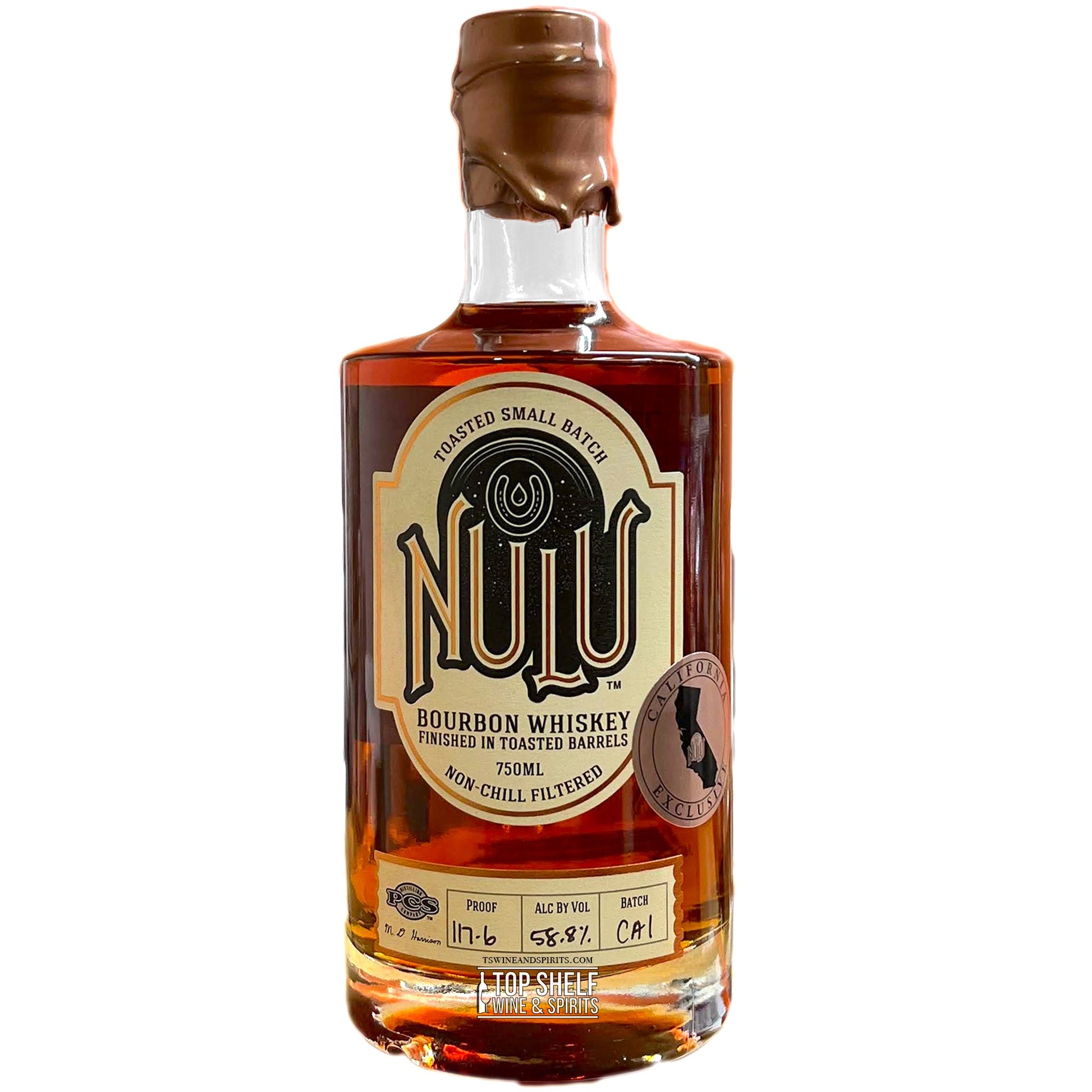 Nulu Toasted Small Batch Straight Bourbon Whiskey