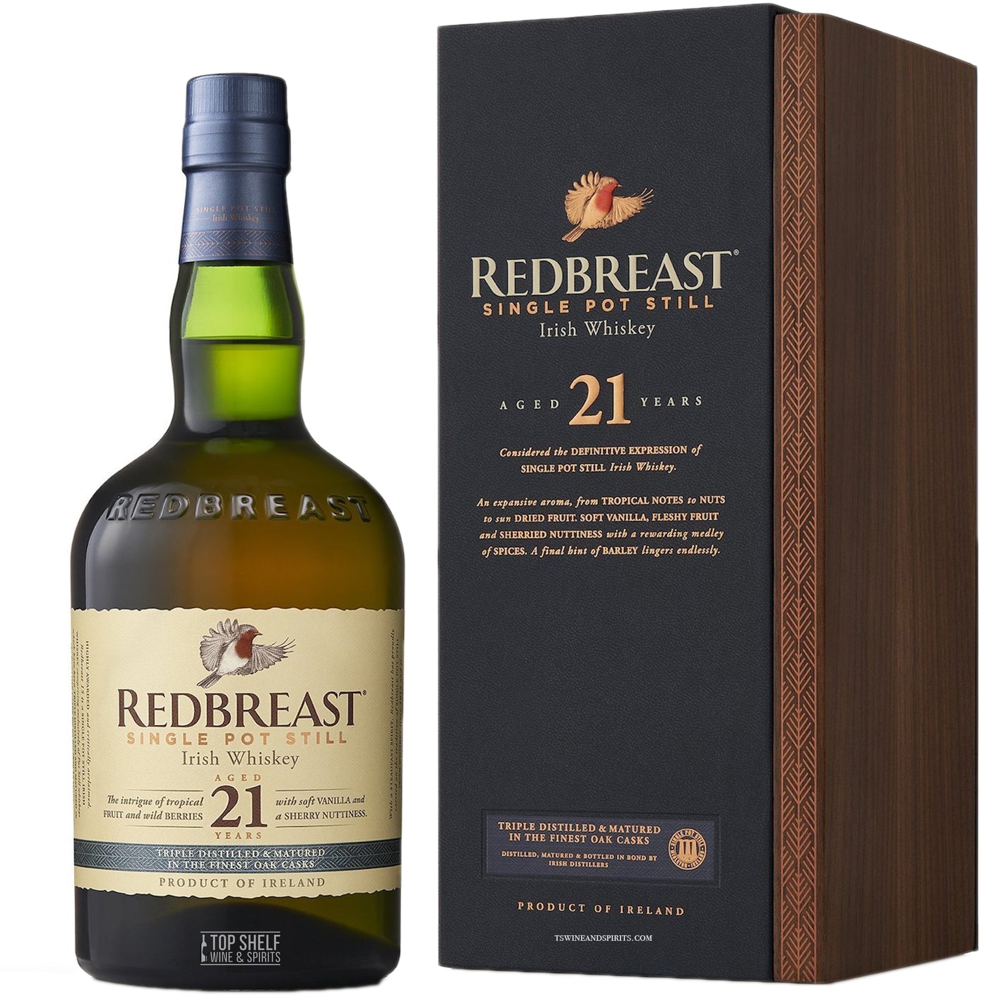 Redbreast Single Pot 21 Year Irish Whiskey