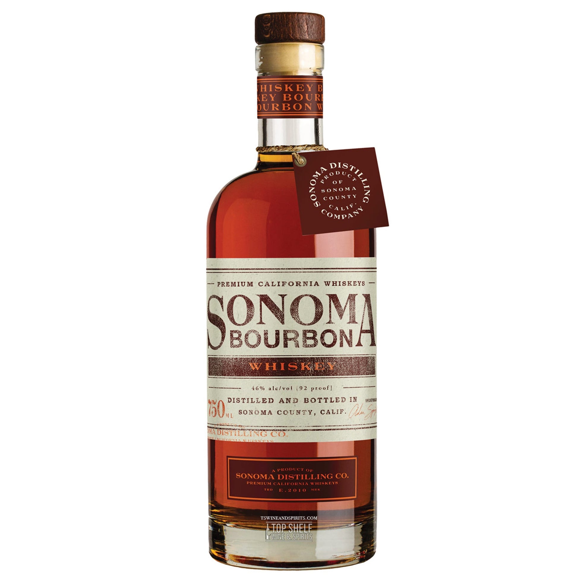 Sonoma Distilling Bourbon Whiskey