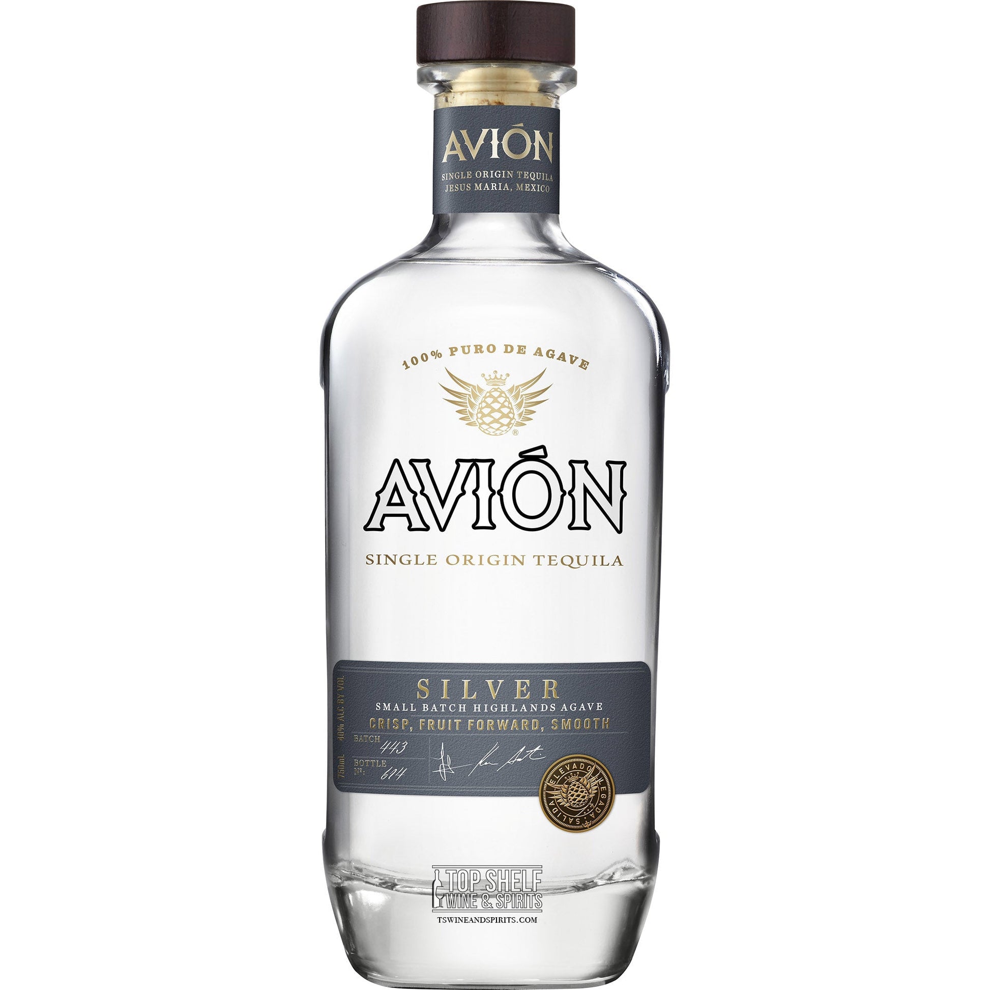 AviÃ³n Silver Tequila