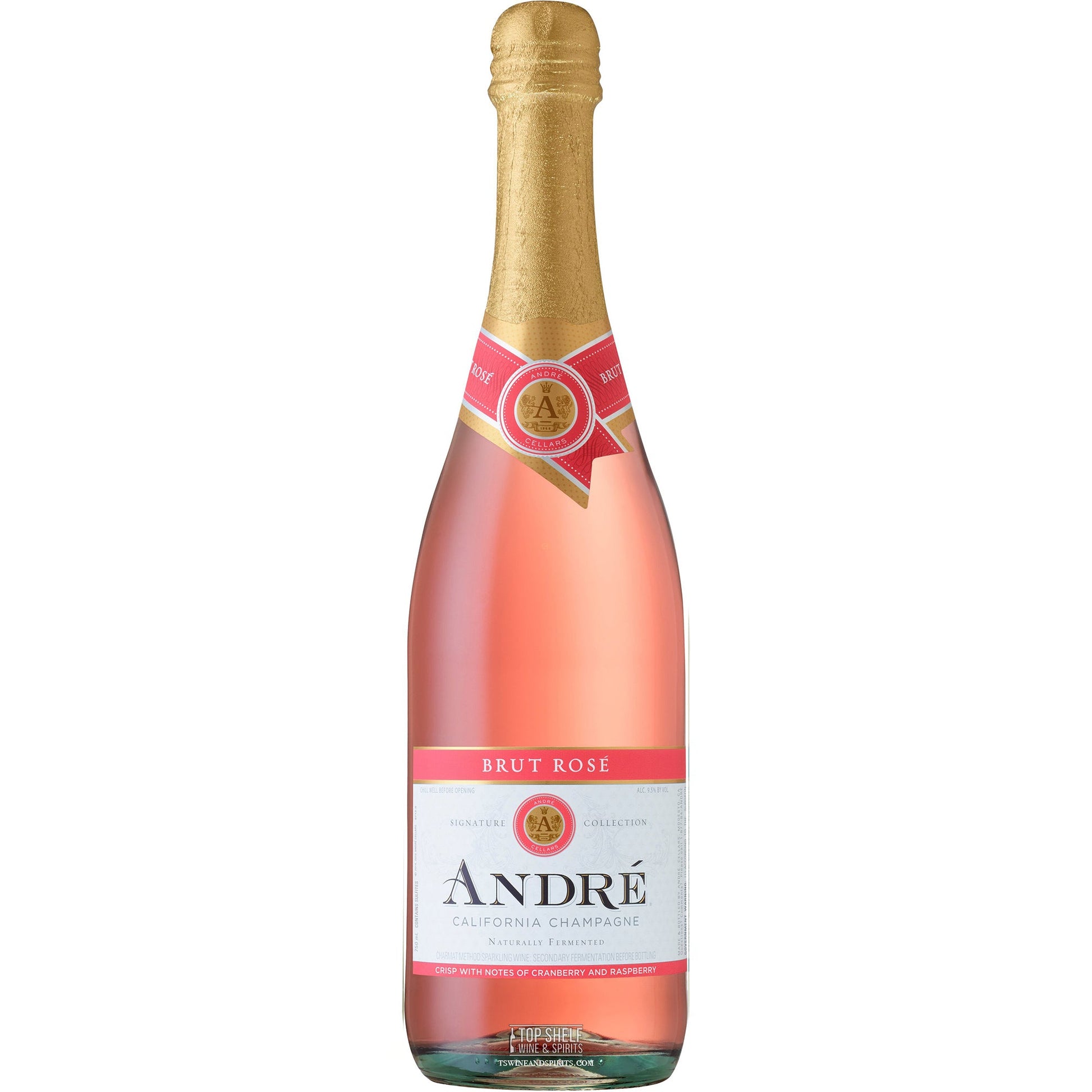 AndrÃ© Brut RosÃ© California Champagne