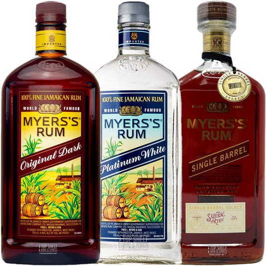 Myer's Jamaican Rum Collection (3 Bottles)