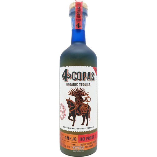4 Copas AÃ±ejo Tequila (110 Proof)
