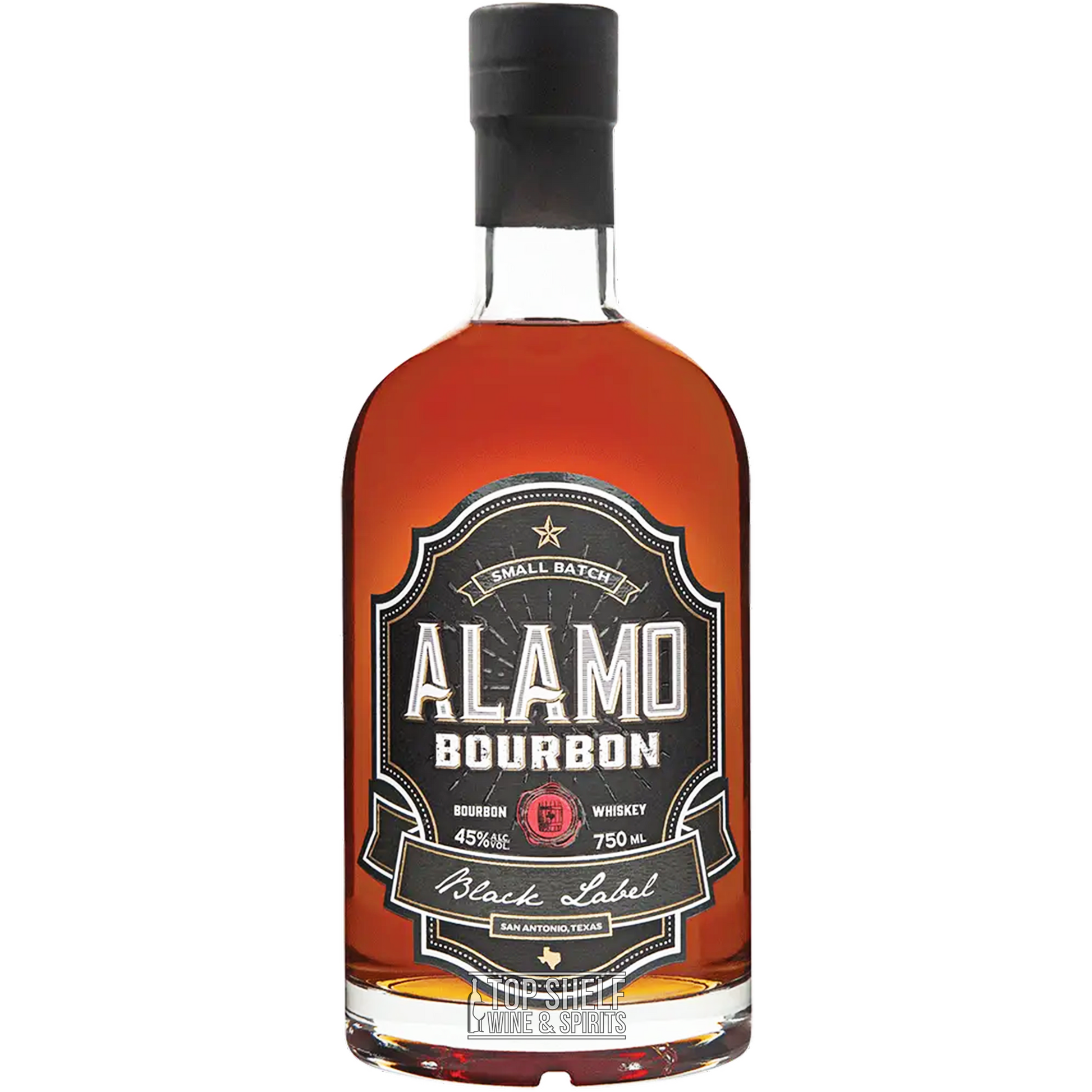 Alamo Black Label Bourbon Whiskey