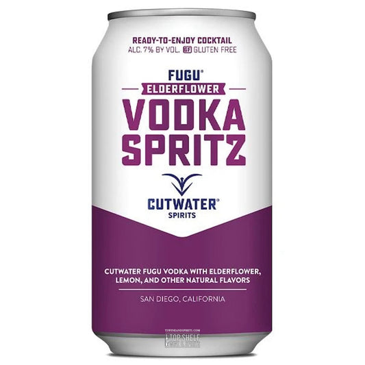 Cutwater Elderflower Vodka Spritz 4 pack
