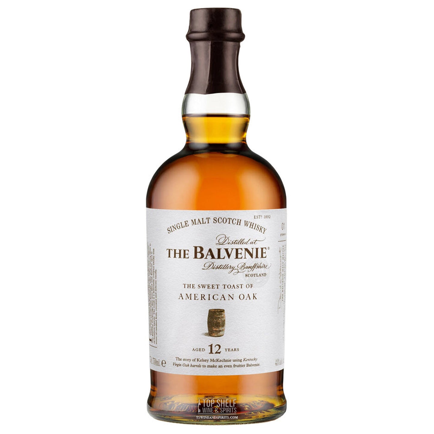 The Balvenie The Sweet Toast of American Oak 12 Year Whiskey