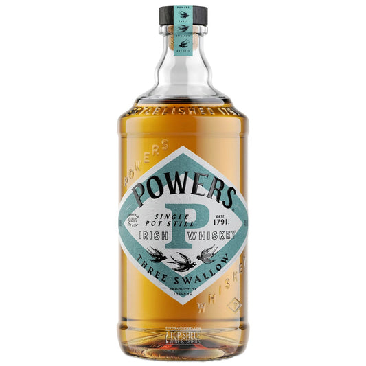 Powers Three Swallow Irish Whiskey