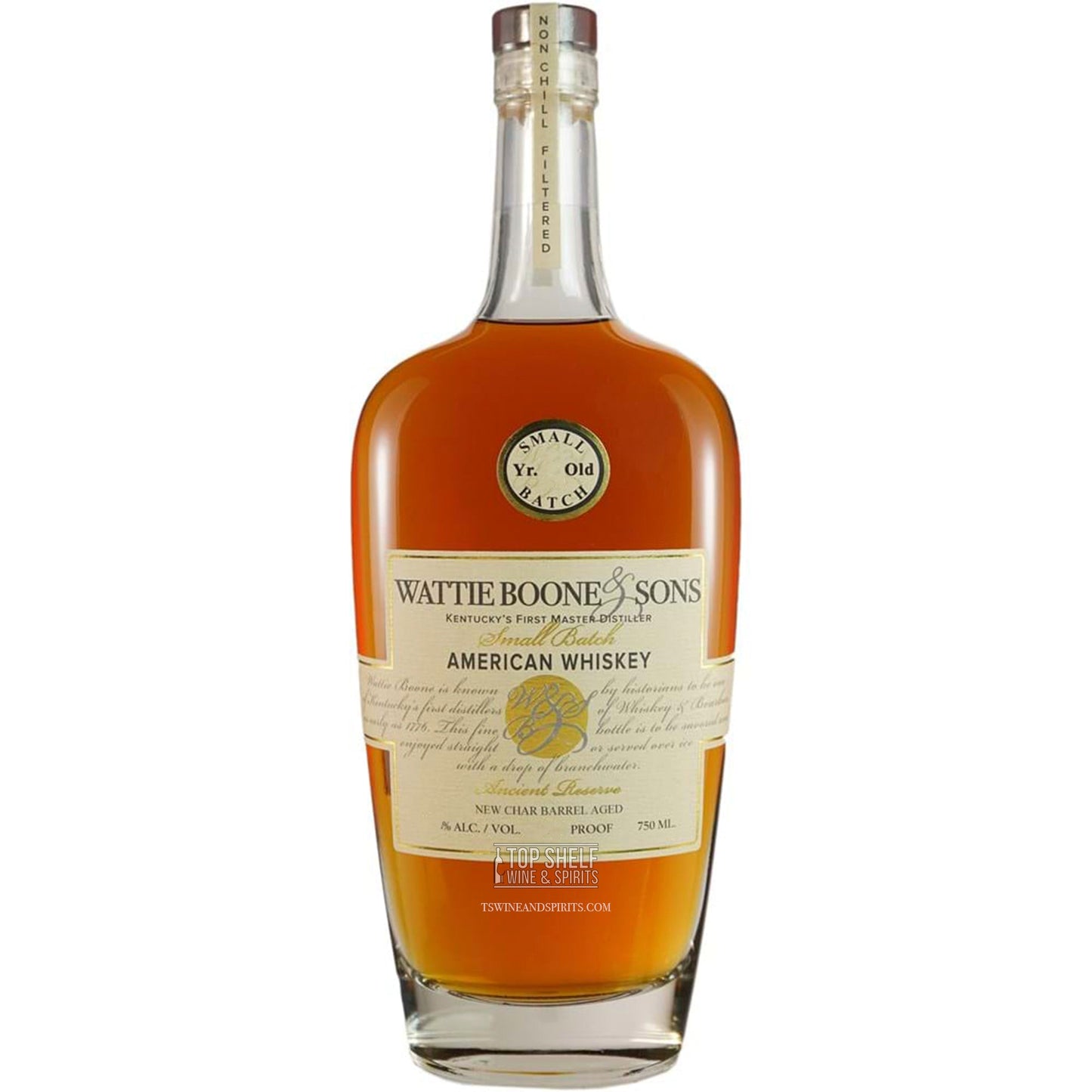 Wattie Boone & Sons 7 Year Old Small Batch American Whiskey