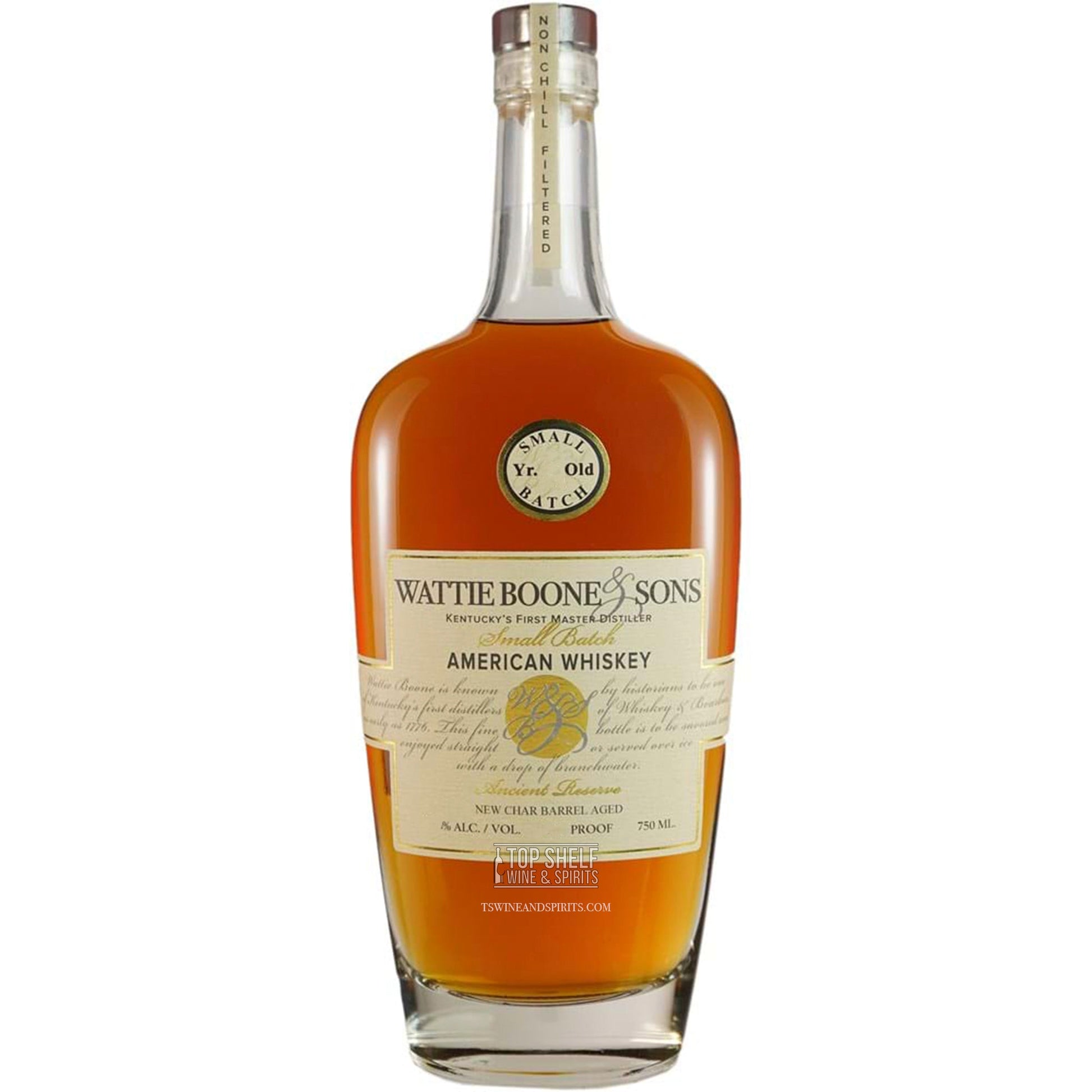 Wattie Boone & Sons 7 Year Old Small Batch American Whiskey