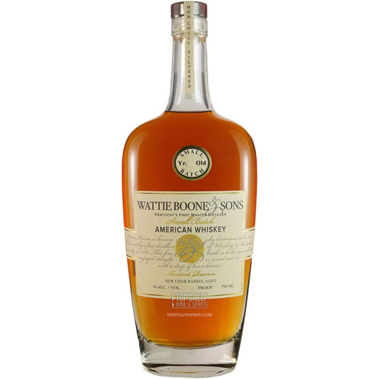 Wattie Boone & Sons 7 Year Old Small Batch American Whiskey